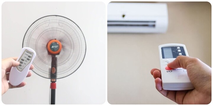 Bật quạt cùng điều hòa có tiết kiệm điện không?