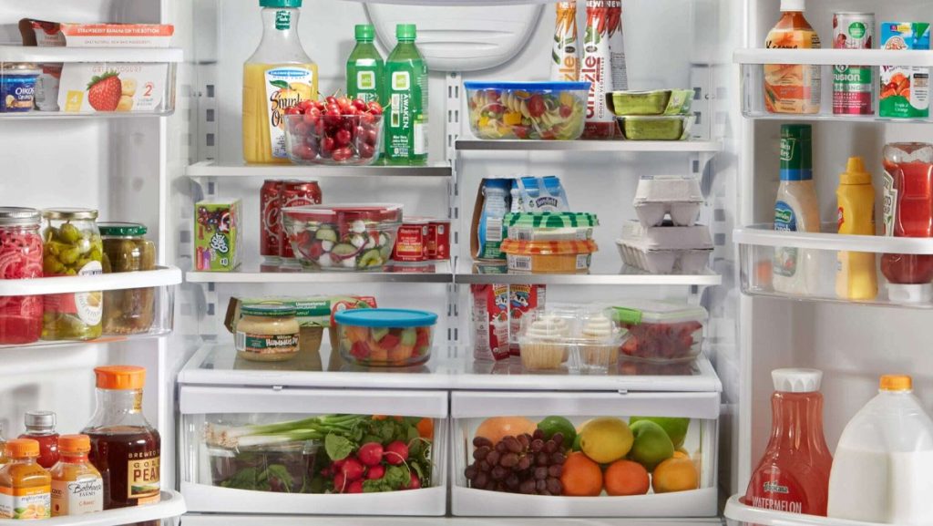 Sắp xếp thực phẩm khoa học, vừa đủ