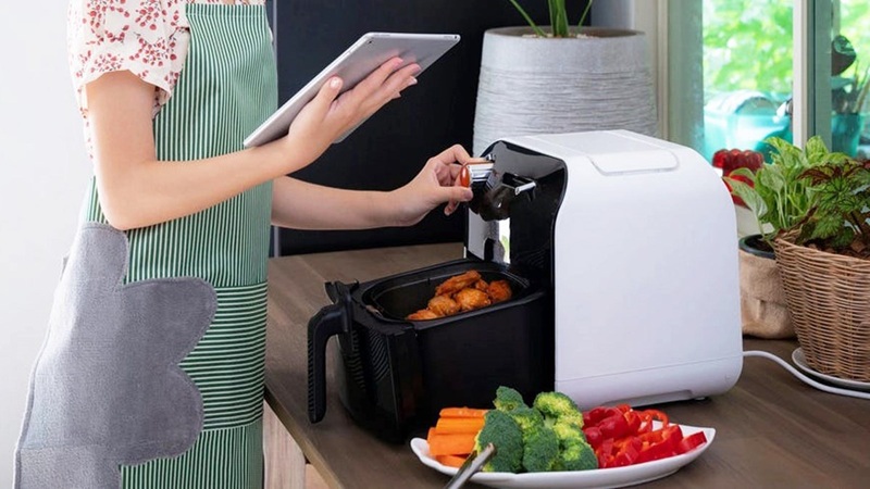 Không sắp xếp quá dày đặc thực phẩm trong khoang nồi