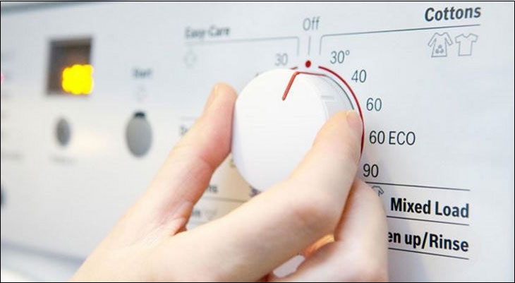 Chọn đúng chu trình và chế độ vắt phù hợp